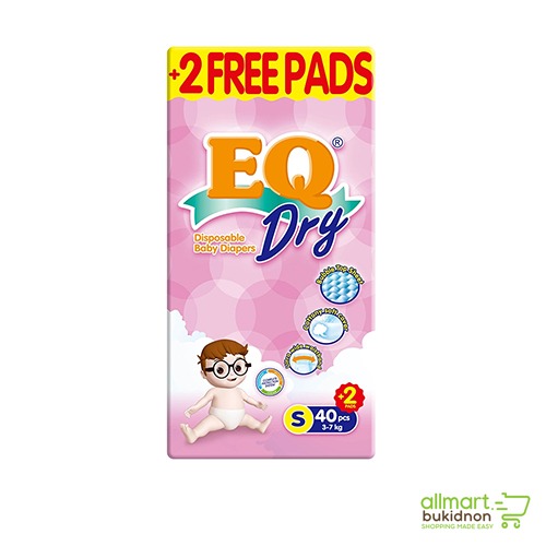 img-EQ Dry Econo Pack Diaper Small 40s+2