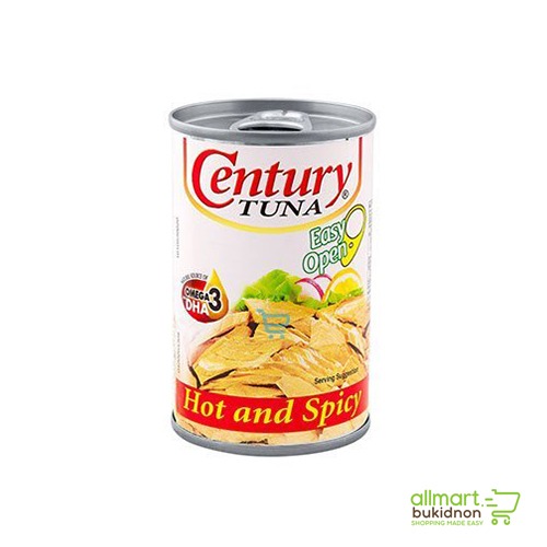 img-Century Tuna Flakes Hot & Spicy Easyopen 155g