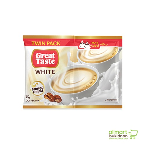 img-Great Taste Coffee 3In1 White 50g x 10s