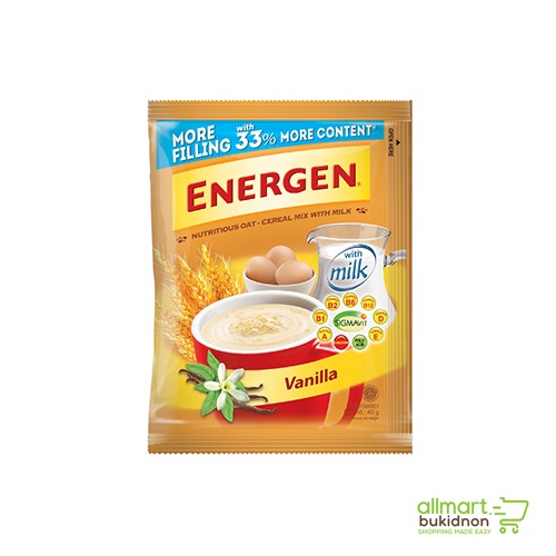 img-Energen Cereal Drink Vanilla Hanger 40g x 10s