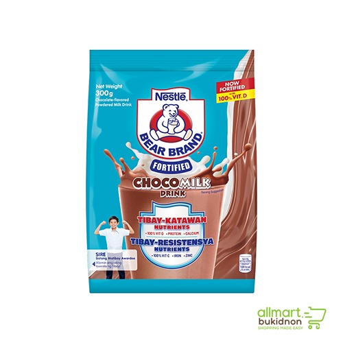 img-Bear Brand Fortified Powdered Choco Milk Drink 300g