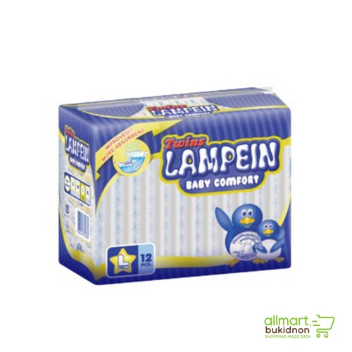 img-Twins Lampein Diaper  Budget Pack Large 12s