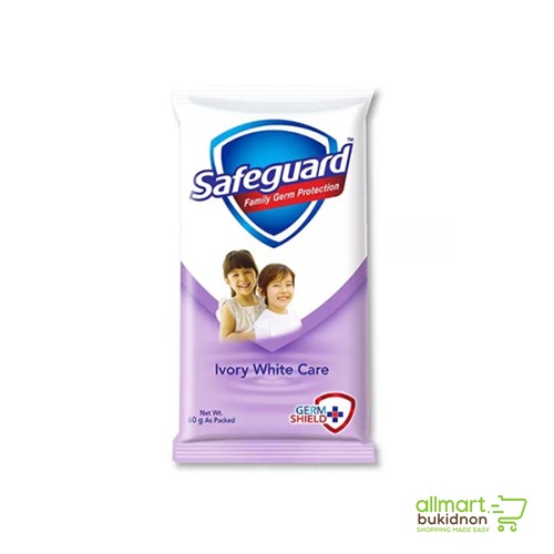 img-Safeguard Ivory White Care Bath Soap Sachet 60g x 6s