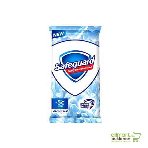 img-Safeguard Arctic Fresh Bath Soap Sachet 60g x 6s